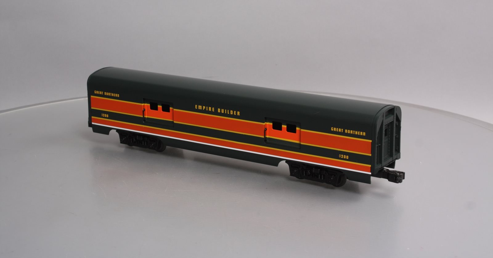 Lionel 6-19116 O Great Northern Aluminum Baggage Car #1200 NIB