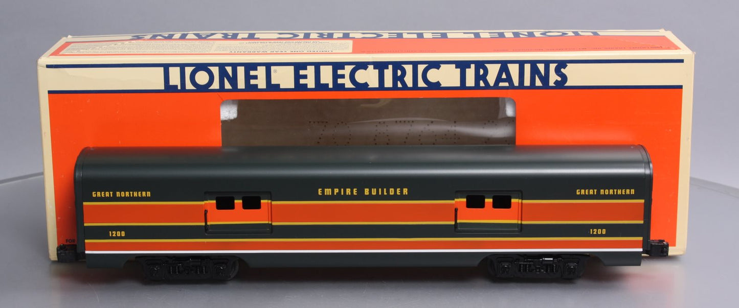 Lionel 6-19116 O Great Northern Aluminum Baggage Car #1200 NIB