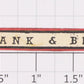 American Flyer FL3040-1 Flyerville "Frank & Beans" Stand Red/Black Sticker Sign