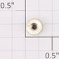American Flyer P10037B #4-40 Binding Post Nut