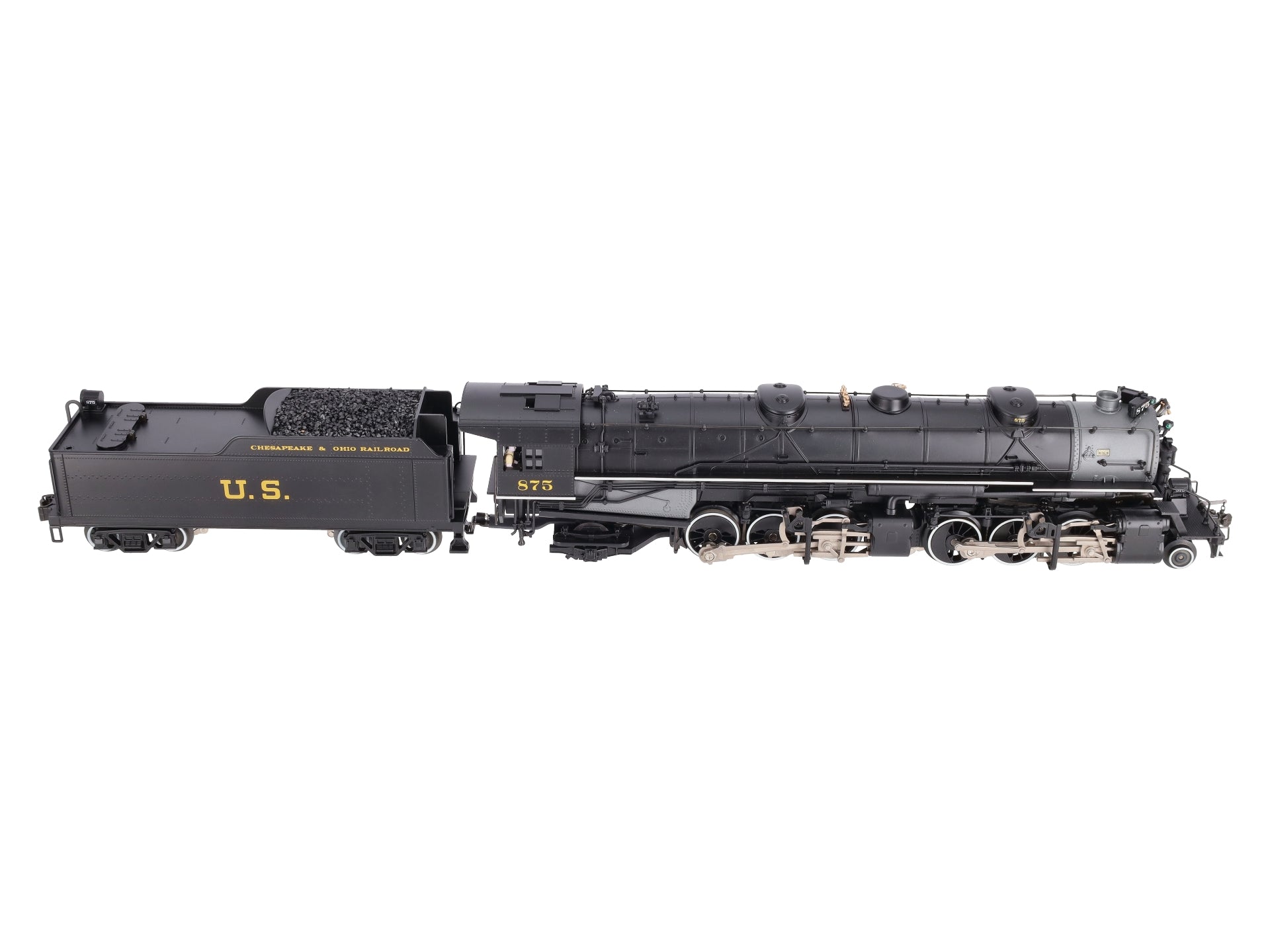 Lionel 6-11299 O C&O 2-6-6-2 USRA Mallet Steam Locomotive & Tender #875