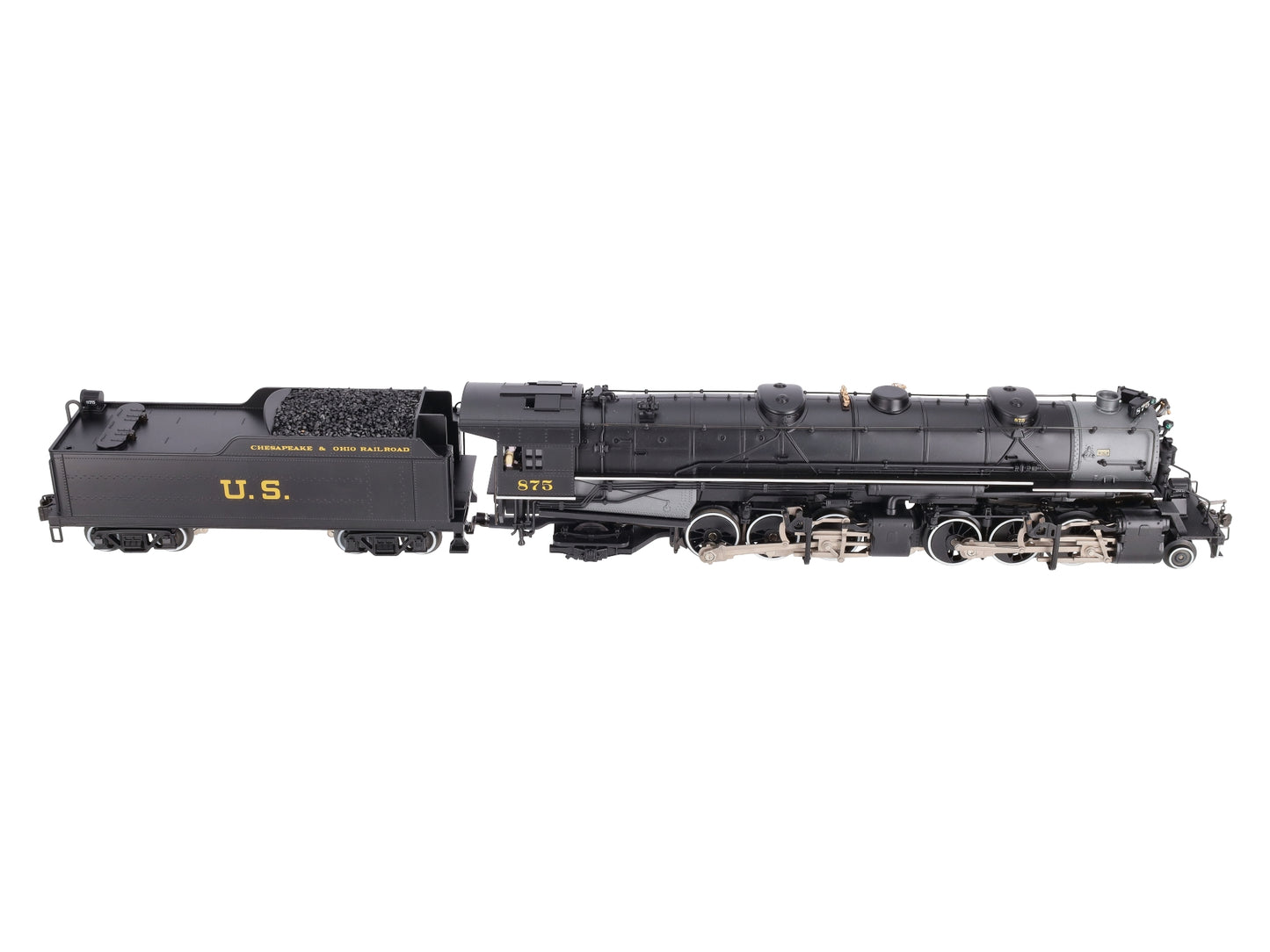 Lionel 6-11299 O C&O 2-6-6-2 USRA Mallet Steam Locomotive & Tender #875 EX/Box