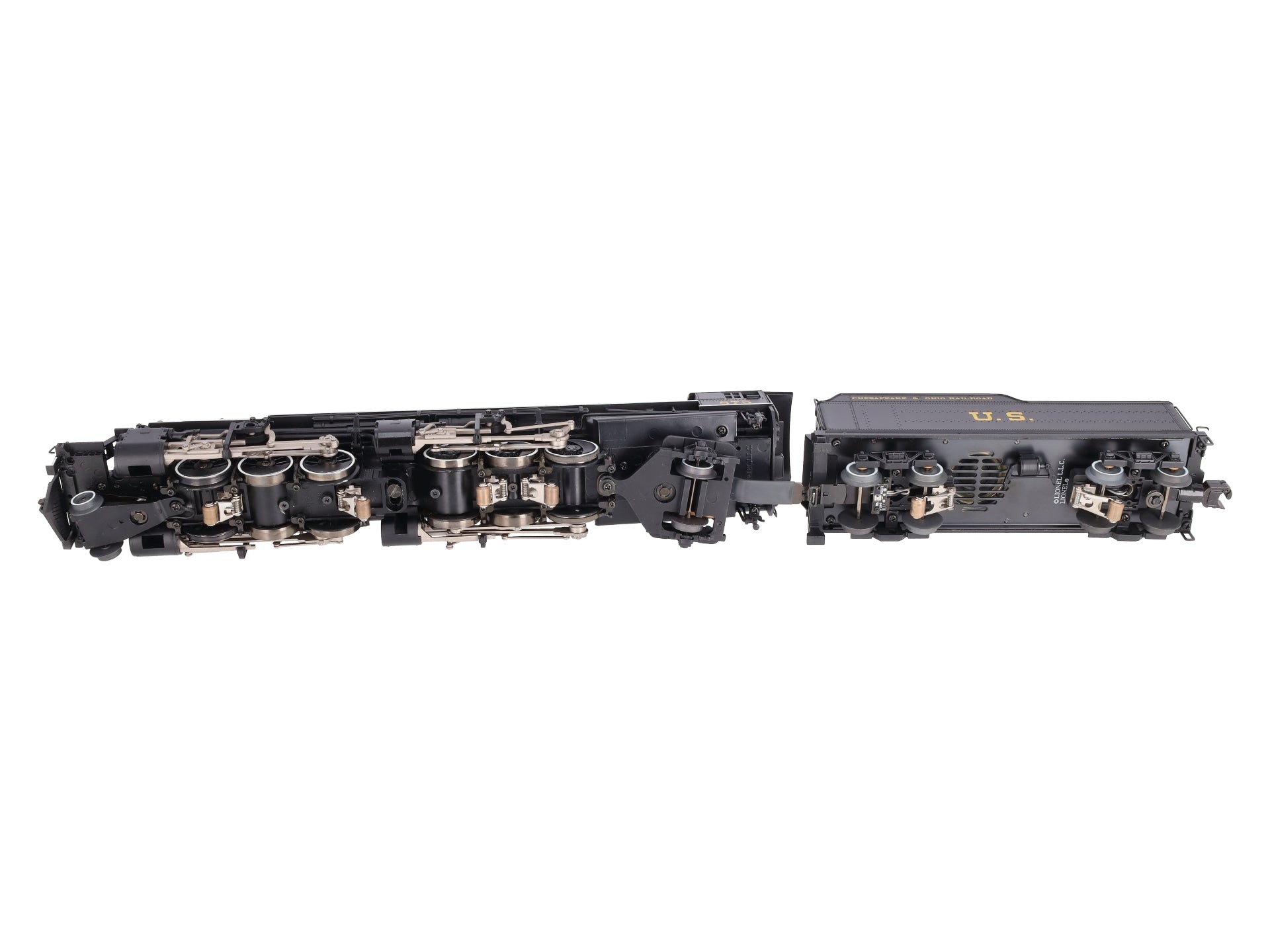 Lionel 6-11299 O C&O 2-6-6-2 USRA Mallet Steam Locomotive & Tender #875 EX/Box