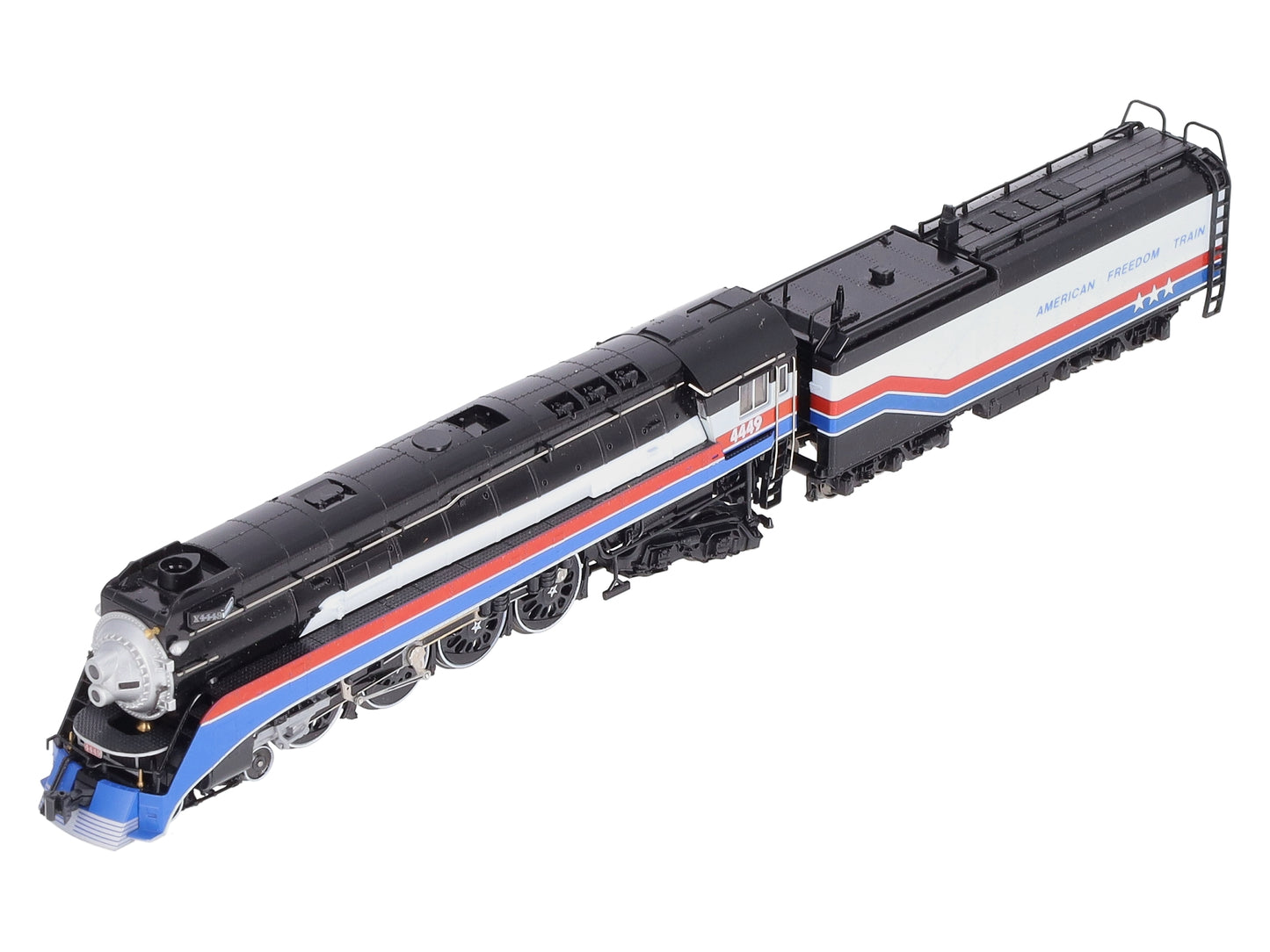 Kato 126-0311 N American Freedom Train 4-8-4 GS-4 Steam Locomotive #4449 EX/Box