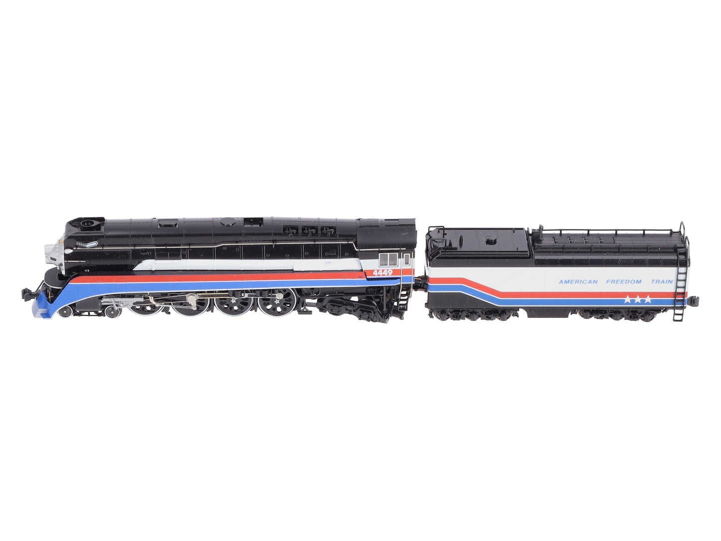 Kato 126-0311 N American Freedom Train 4-8-4 GS-4 Steam Locomotive #4449 EX/Box