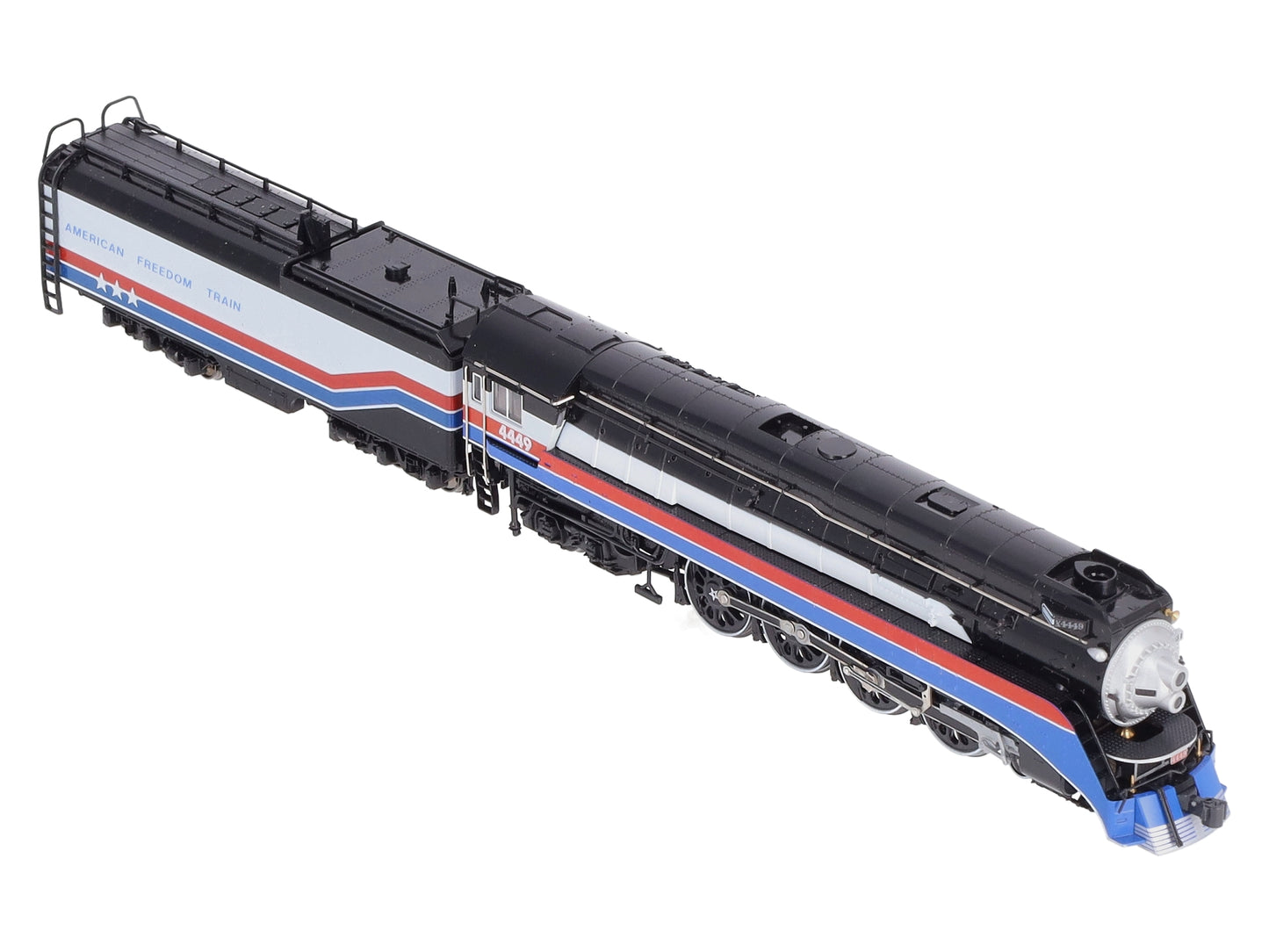 Kato 126-0311 N American Freedom Train 4-8-4 GS-4 Steam Locomotive #4449 EX/Box