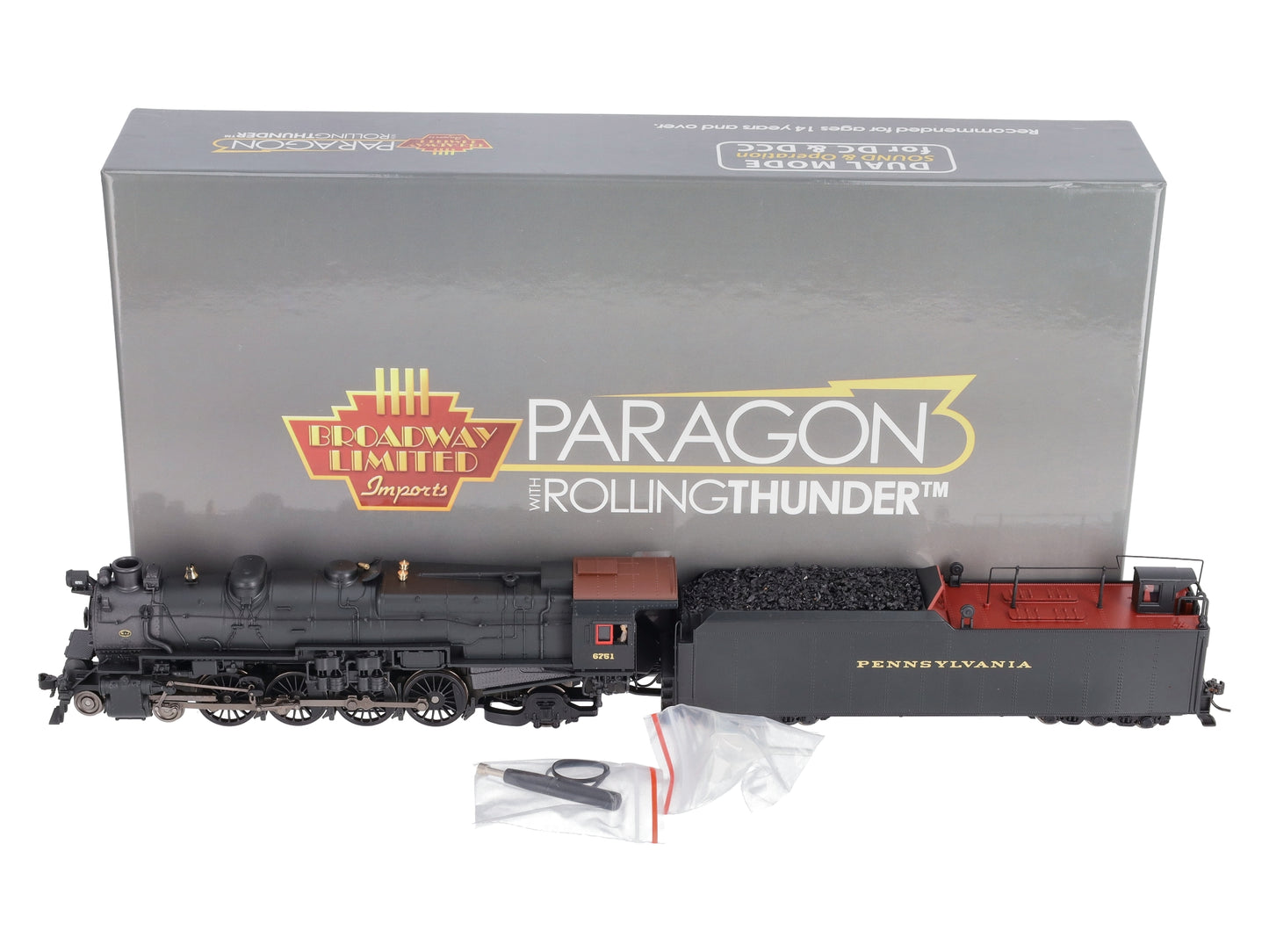 Broadway Limited 4075 HO Pennsylvania Railroad Class M1a 4-8-2 Pre-War #6751