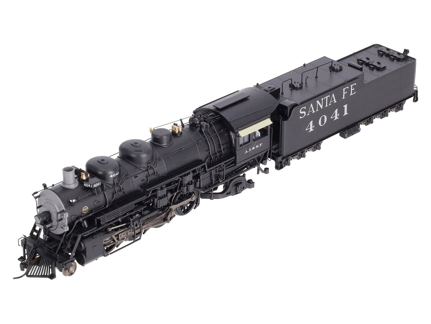 Broadway Limited 4761 HO ATSF 2-8-2 Mikado Steam Locomotive #4041 w/DCC/SND