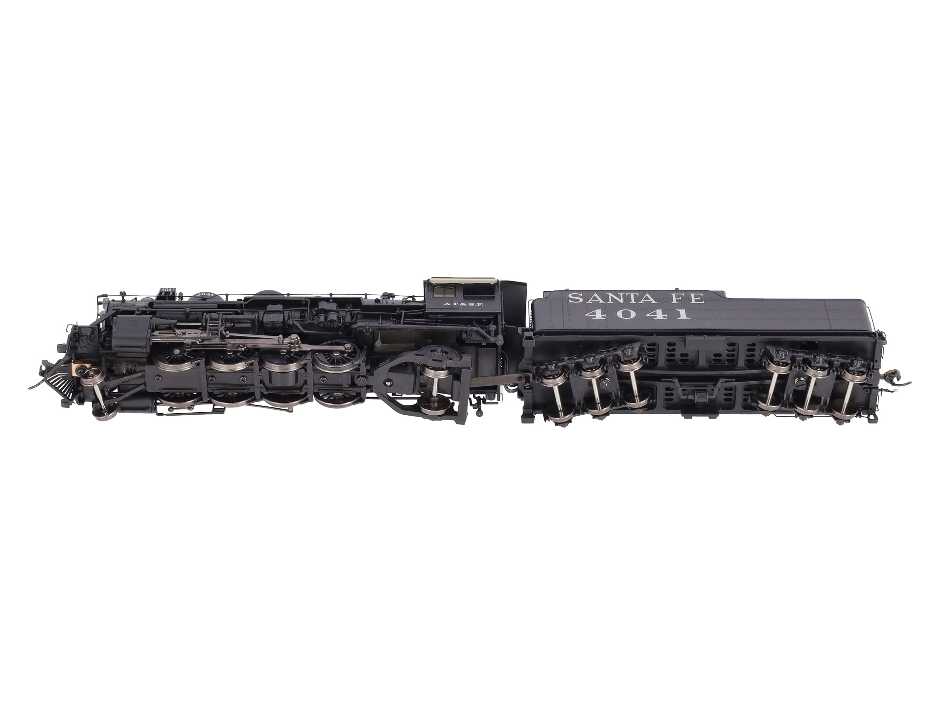 Broadway Limited 4761 HO ATSF 2-8-2 Mikado Steam Locomotive #4041 w/DCC/SND