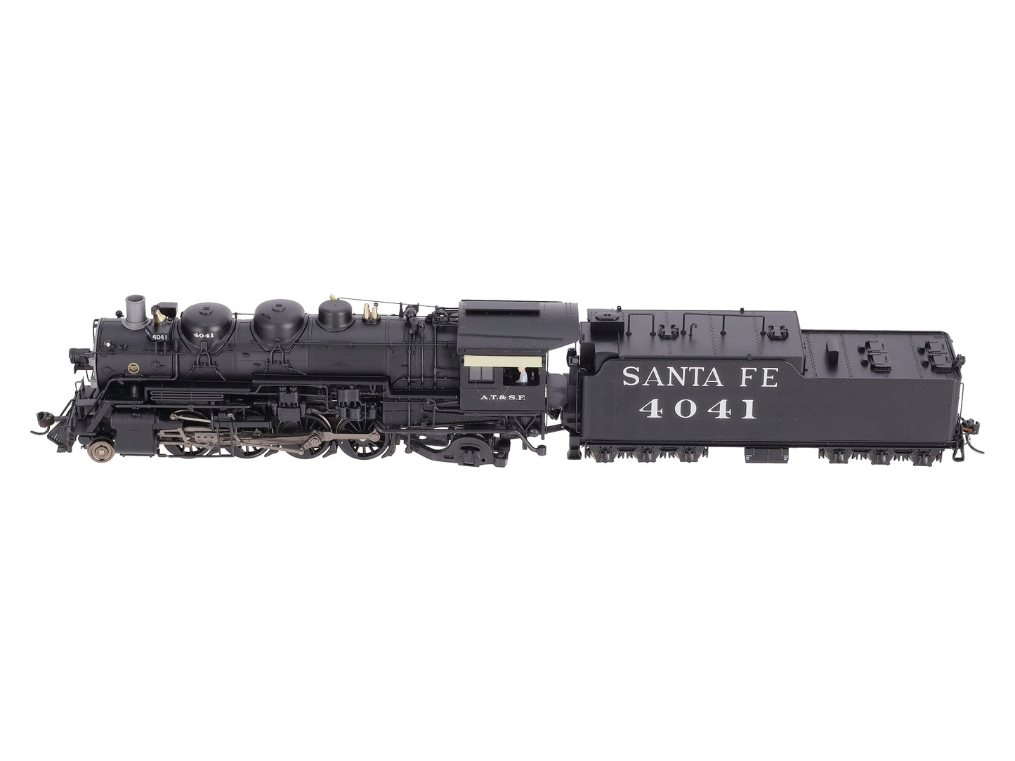 Broadway Limited 4761 HO ATSF 2-8-2 Mikado Steam Locomotive #4041 w/DCC/SND