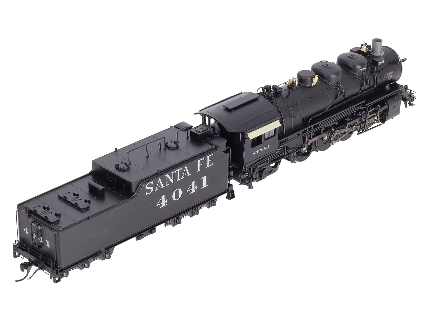 Broadway Limited 4761 HO ATSF 2-8-2 Mikado Steam Locomotive #4041 w/DCC/SND
