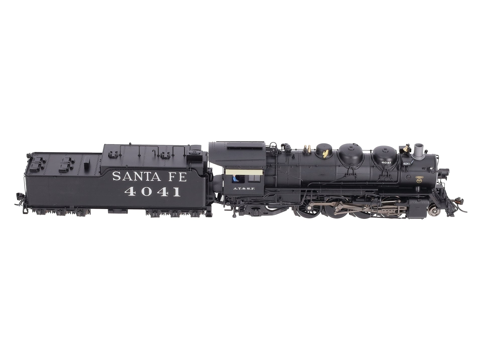 Broadway Limited 4761 HO ATSF 2-8-2 Mikado Steam Locomotive #4041 w/DCC/SND