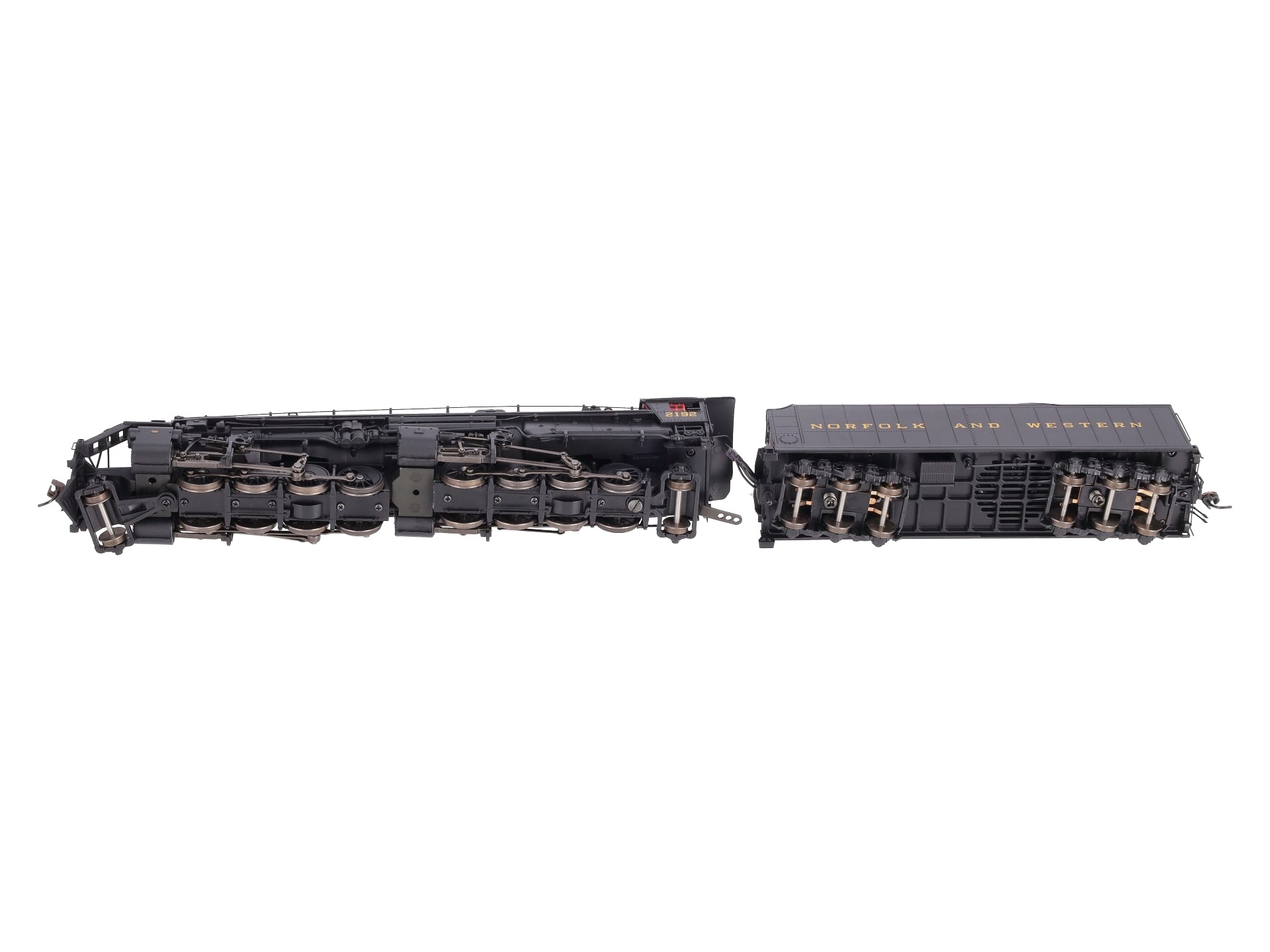 Broadway Limited 4104 HO N&W Y6b 2-8-8-2 22I Tender Steam Locomotive #2192