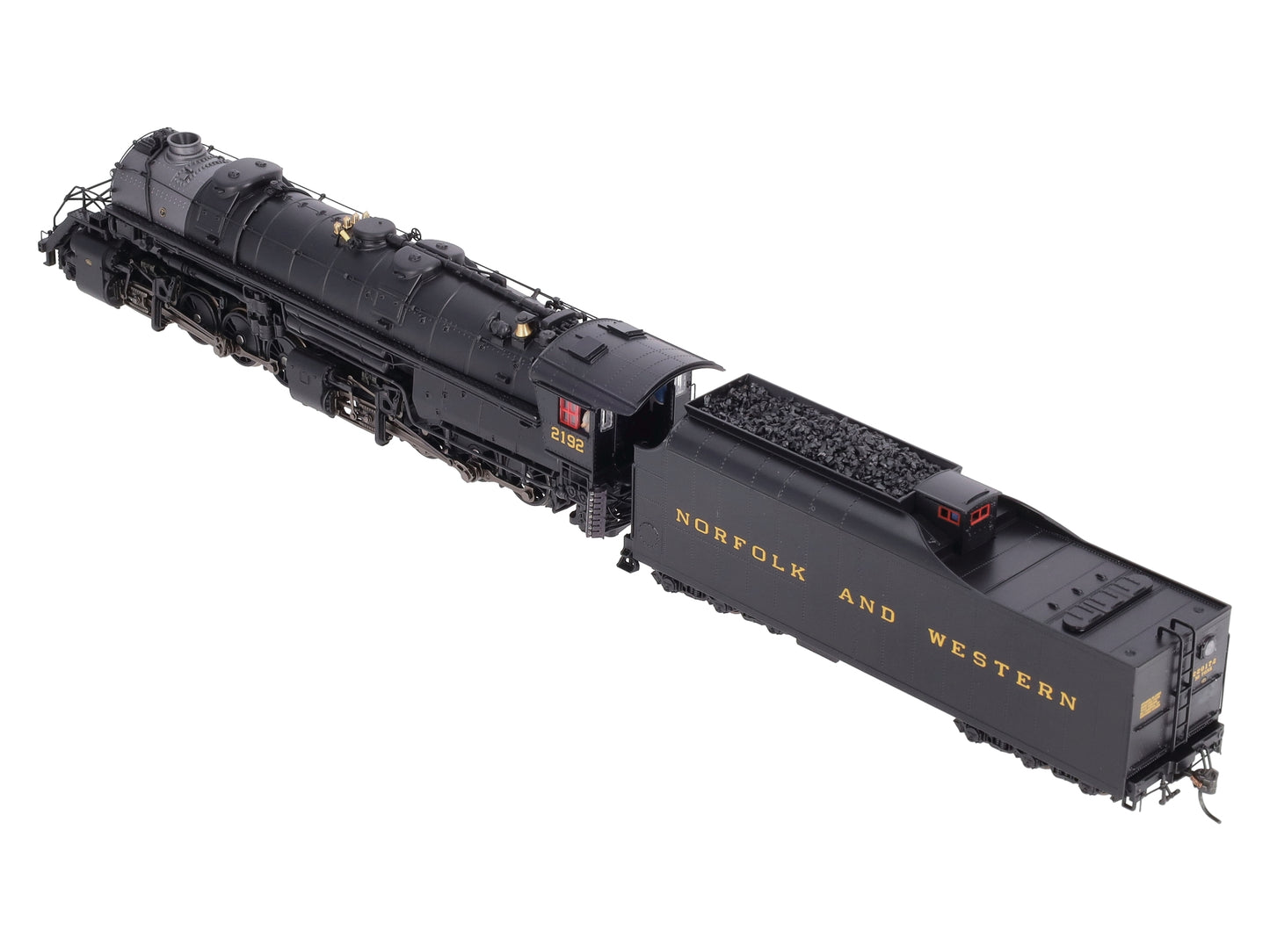 Broadway Limited 4104 HO N&W Y6b 2-8-8-2 22I Tender Steam Locomotive #2192