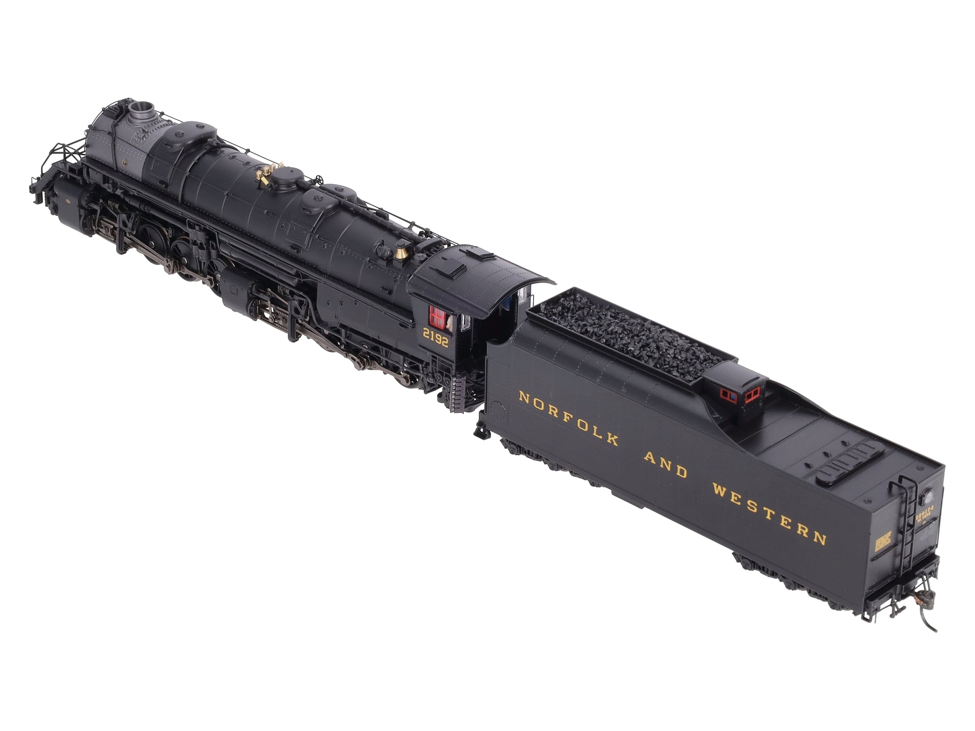 Broadway Limited 4104 HO N&W Y6b 2-8-8-2 22I Tender Steam Locomotive #2192