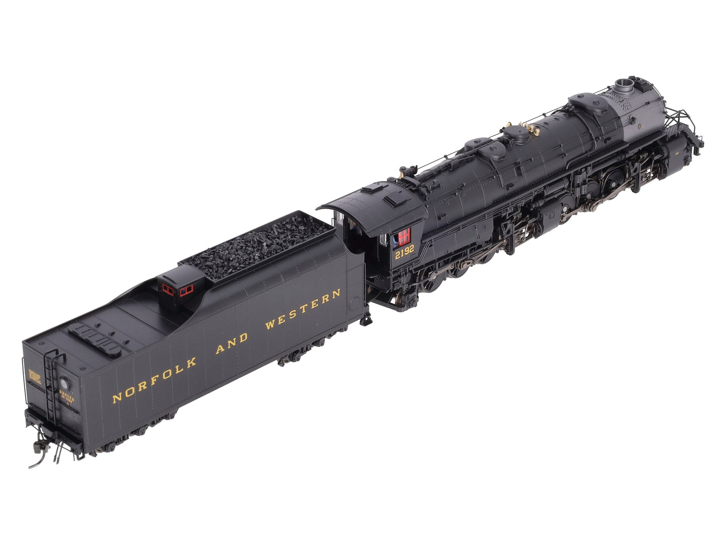 Broadway Limited 4104 HO N&W Y6b 2-8-8-2 22I Tender Steam Locomotive #2192