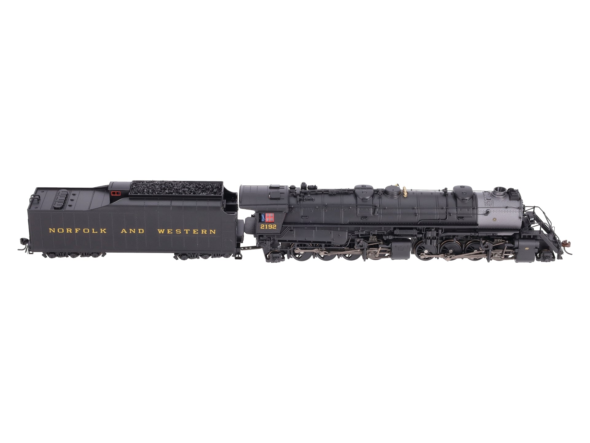 Broadway Limited 4104 HO N&W Y6b 2-8-8-2 22I Tender Steam Locomotive #2192