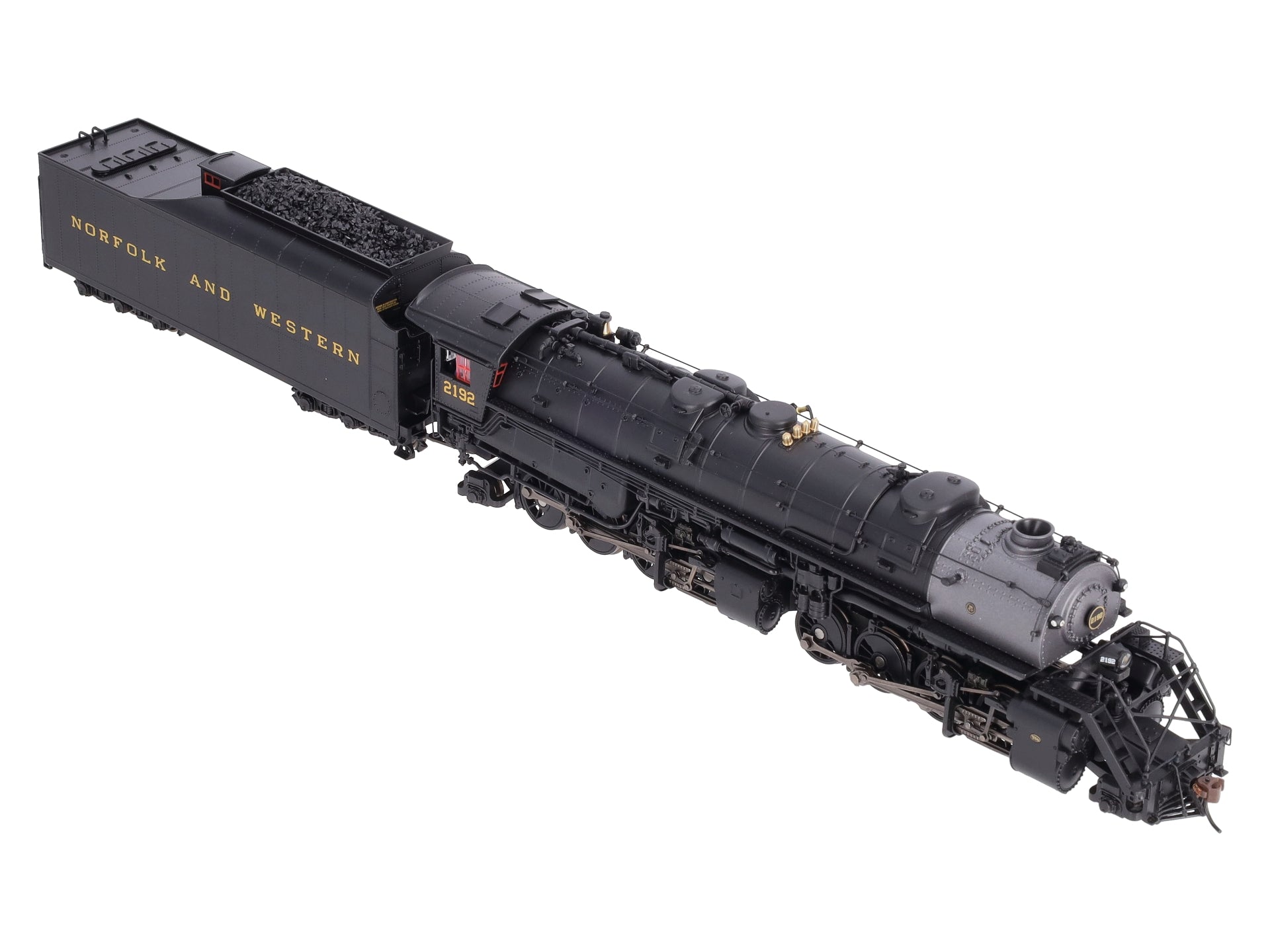 Broadway Limited 4104 HO N&W Y6b 2-8-8-2 22I Tender Steam Locomotive #2192