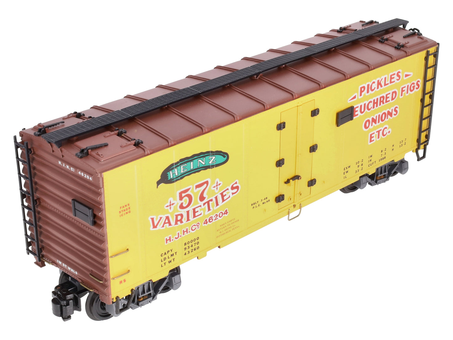 Aristo-Craft 46204 G Scale Heinz Reefer Car LN/Box
