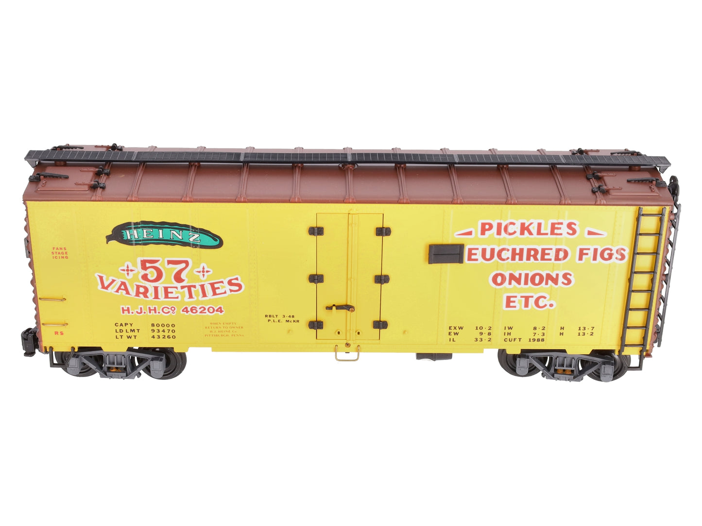 Aristo-Craft 46204 G Scale Heinz Reefer Car LN/Box