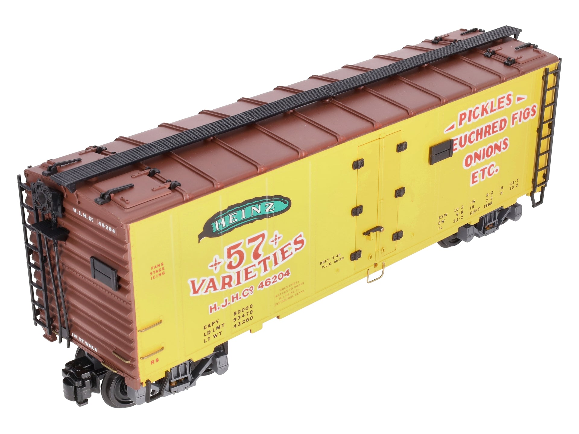 Aristo-Craft 46204 G Scale Heinz Reefer Car LN/Box