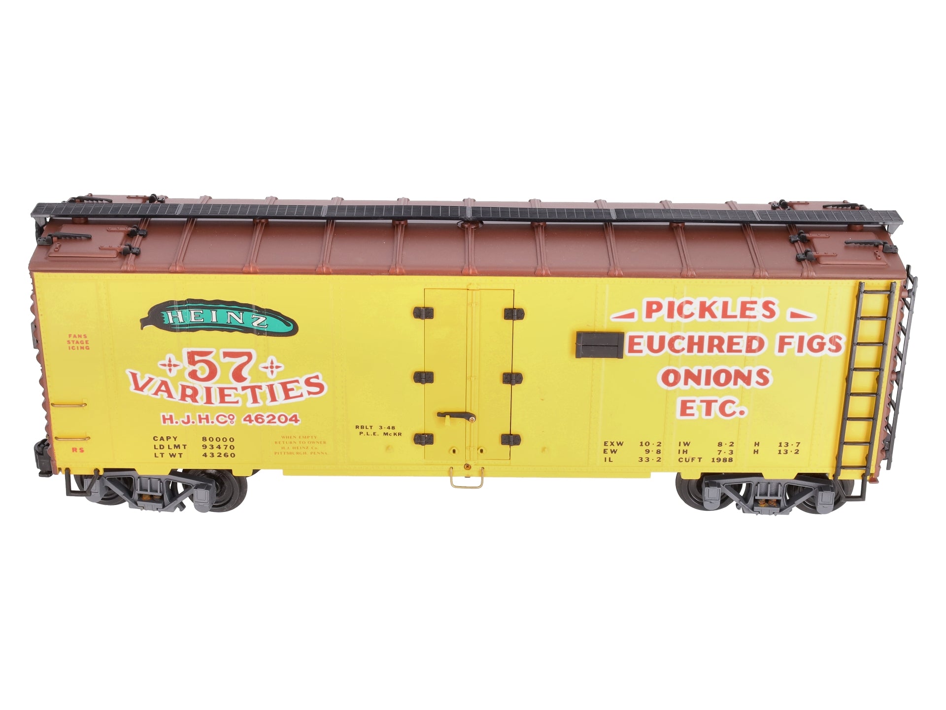 Aristo-Craft 46204 G Scale Heinz Reefer Car LN/Box