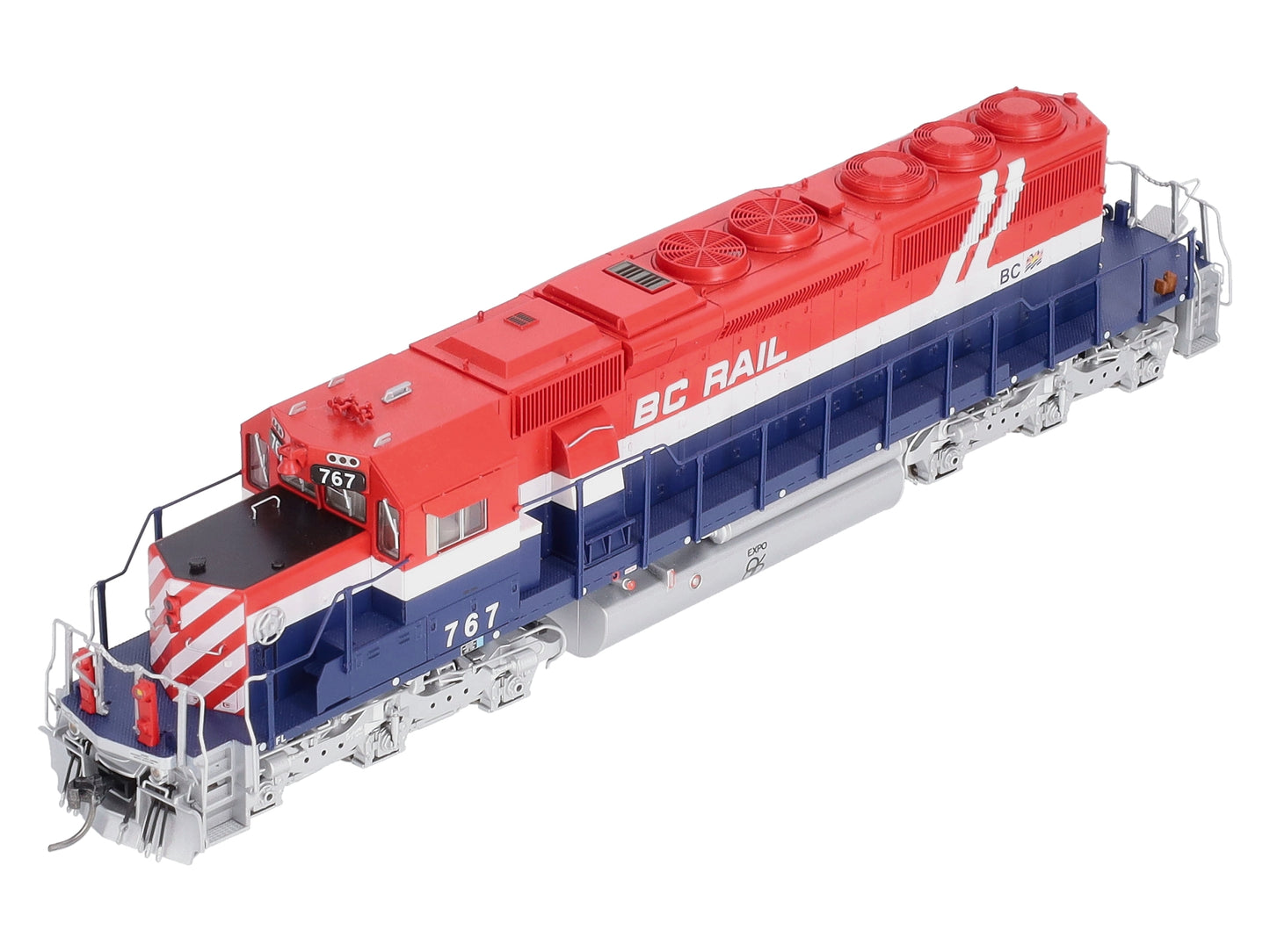 Bowser 25020 HO BC Rail GMD SD40-2 Diesel Locomotive with Sound #761