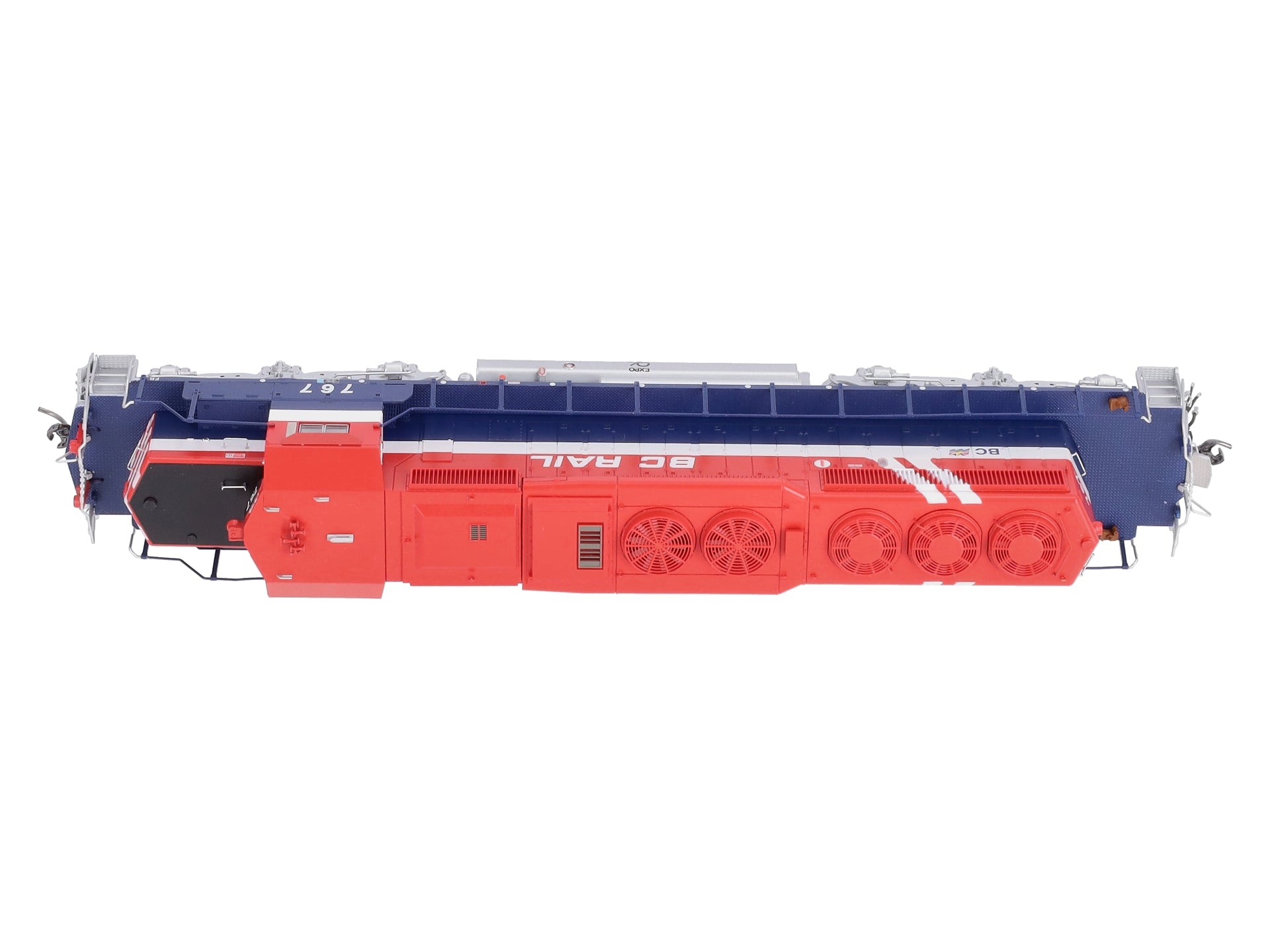 Bowser 25020 HO BC Rail GMD SD40-2 Diesel Locomotive with Sound #761