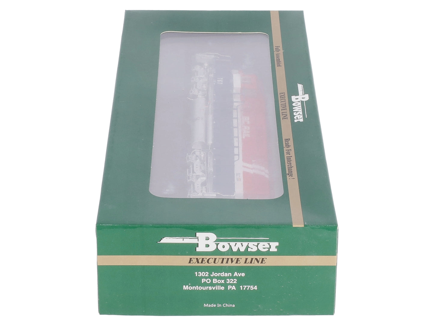 Bowser 25020 HO BC Rail GMD SD40-2 Diesel Locomotive with Sound #761