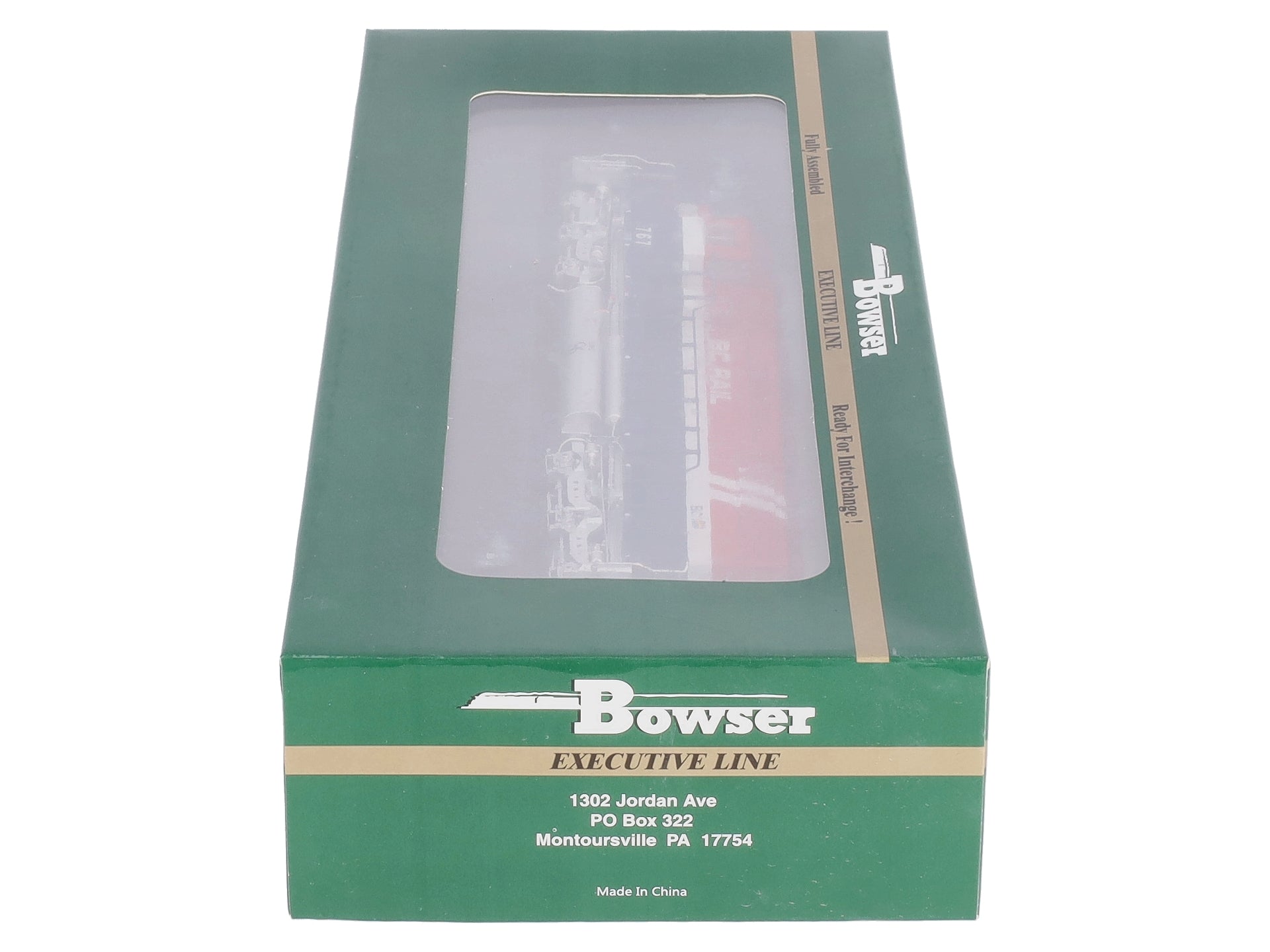 Bowser 25020 HO BC Rail GMD SD40-2 Diesel Locomotive with Sound #761