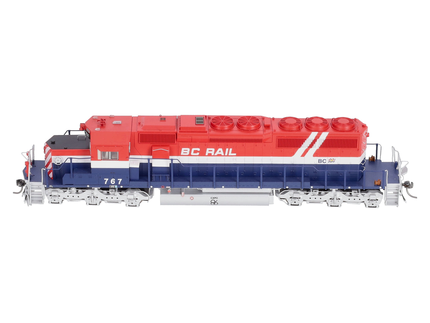 Bowser 25020 HO BC Rail GMD SD40-2 Diesel Locomotive with Sound #761
