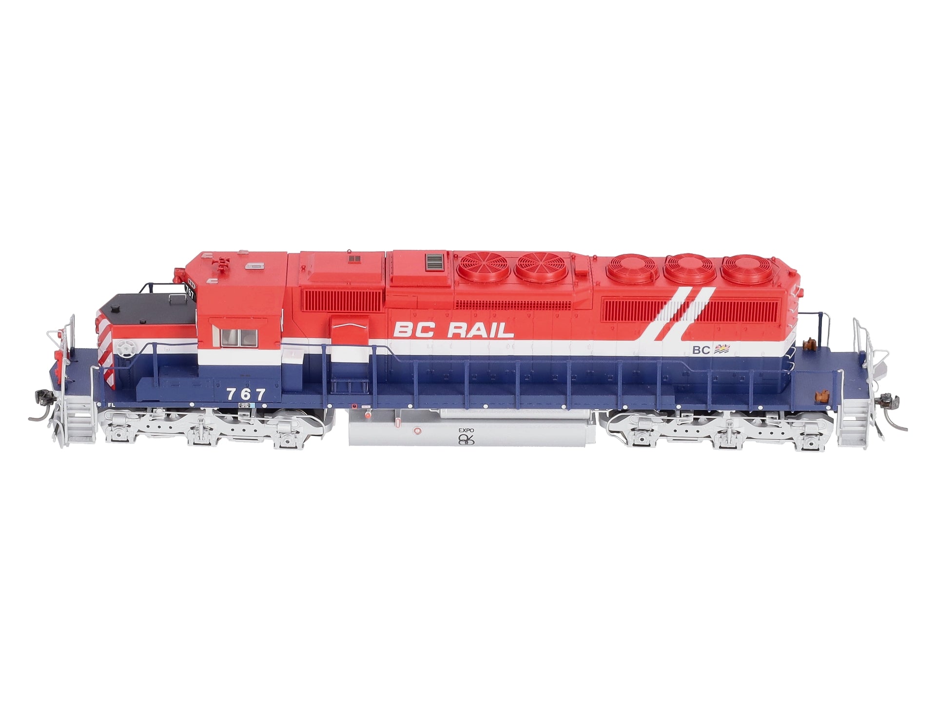 Bowser 25020 HO BC Rail GMD SD40-2 Diesel Locomotive with Sound #761