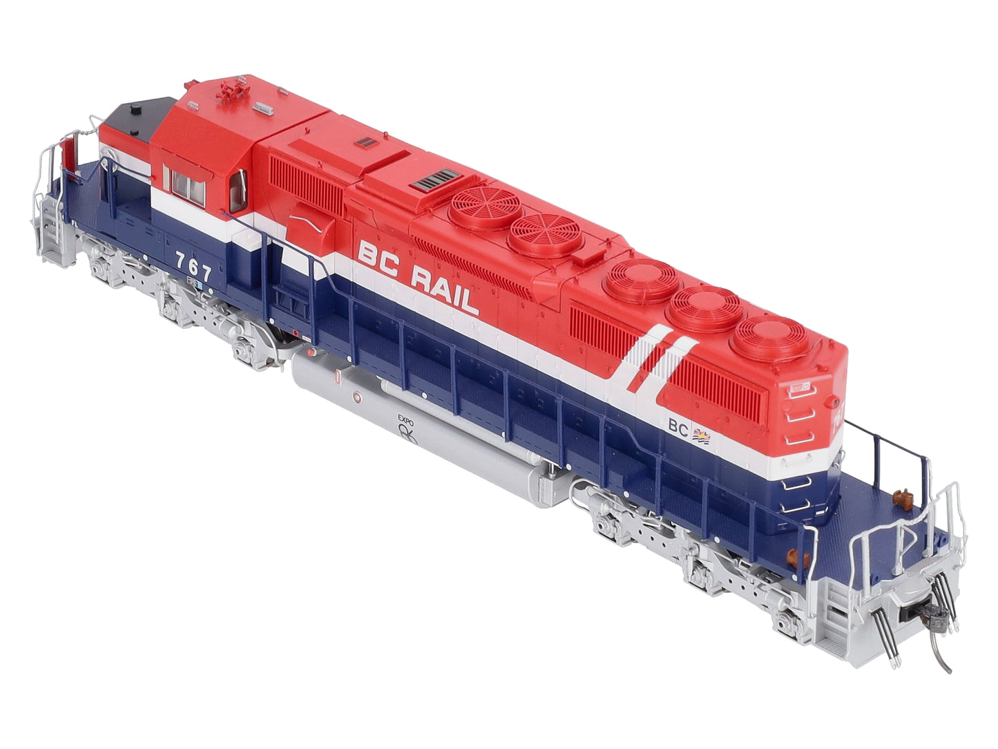 Bowser 25020 HO BC Rail GMD SD40-2 Diesel Locomotive with Sound #761