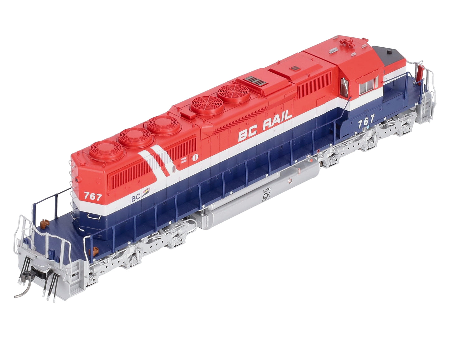 Bowser 25020 HO BC Rail GMD SD40-2 Diesel Locomotive with Sound #761