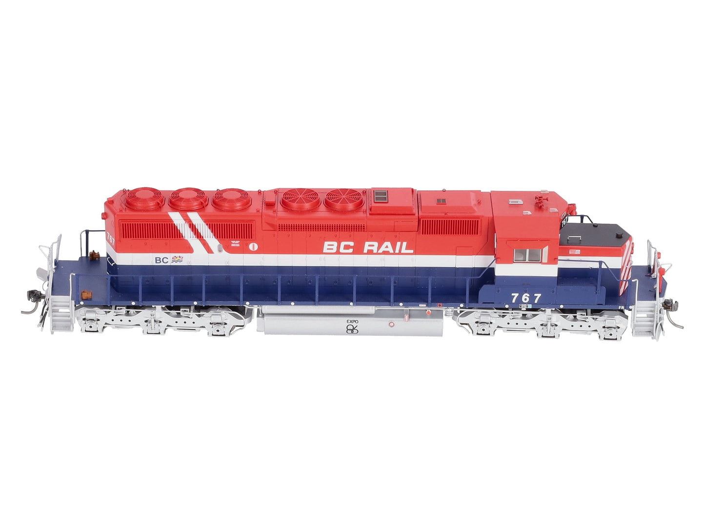 Bowser 25020 HO BC Rail GMD SD40-2 Diesel Locomotive with Sound #761