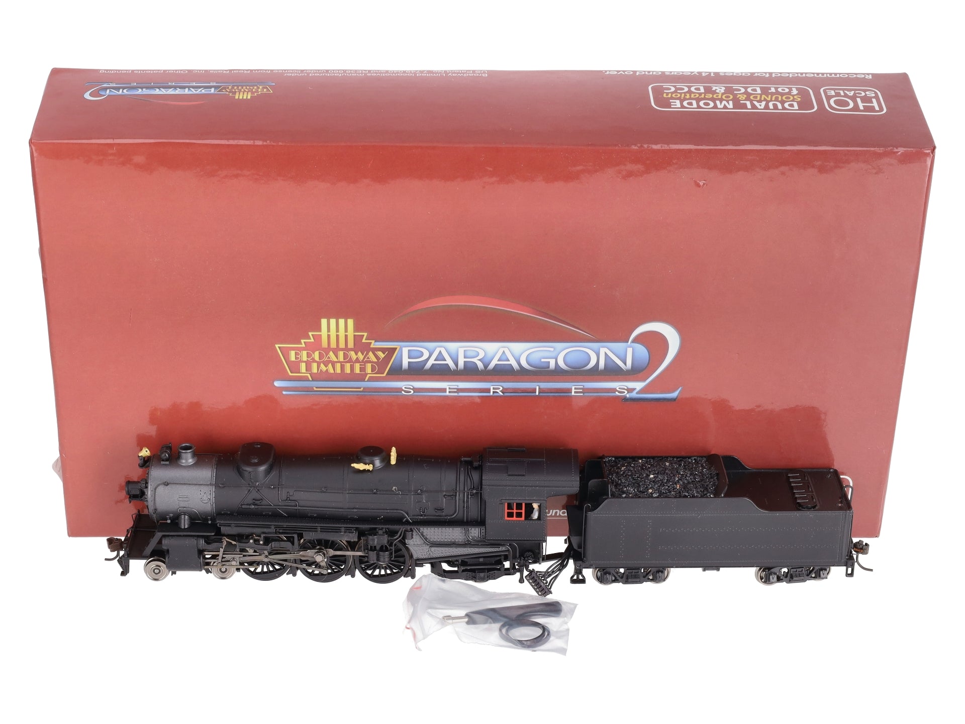 Broadway Limited 1142 HO Unlettered USRA Heavy Pacific 4-6-2 Steam Loco & Tender