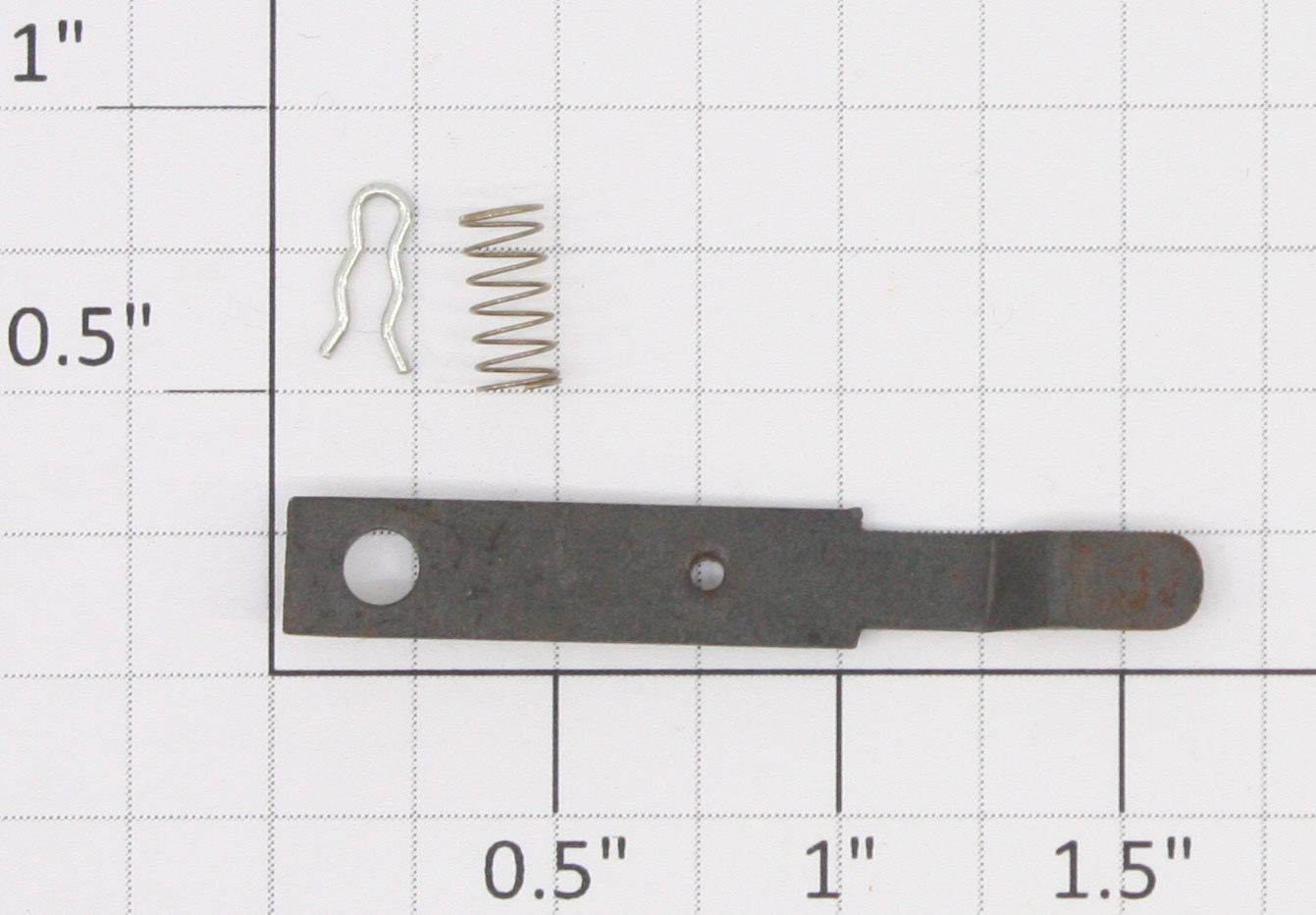 American Flyer PA11A980 S Scale Black Contact Arm Track Activator Assembly