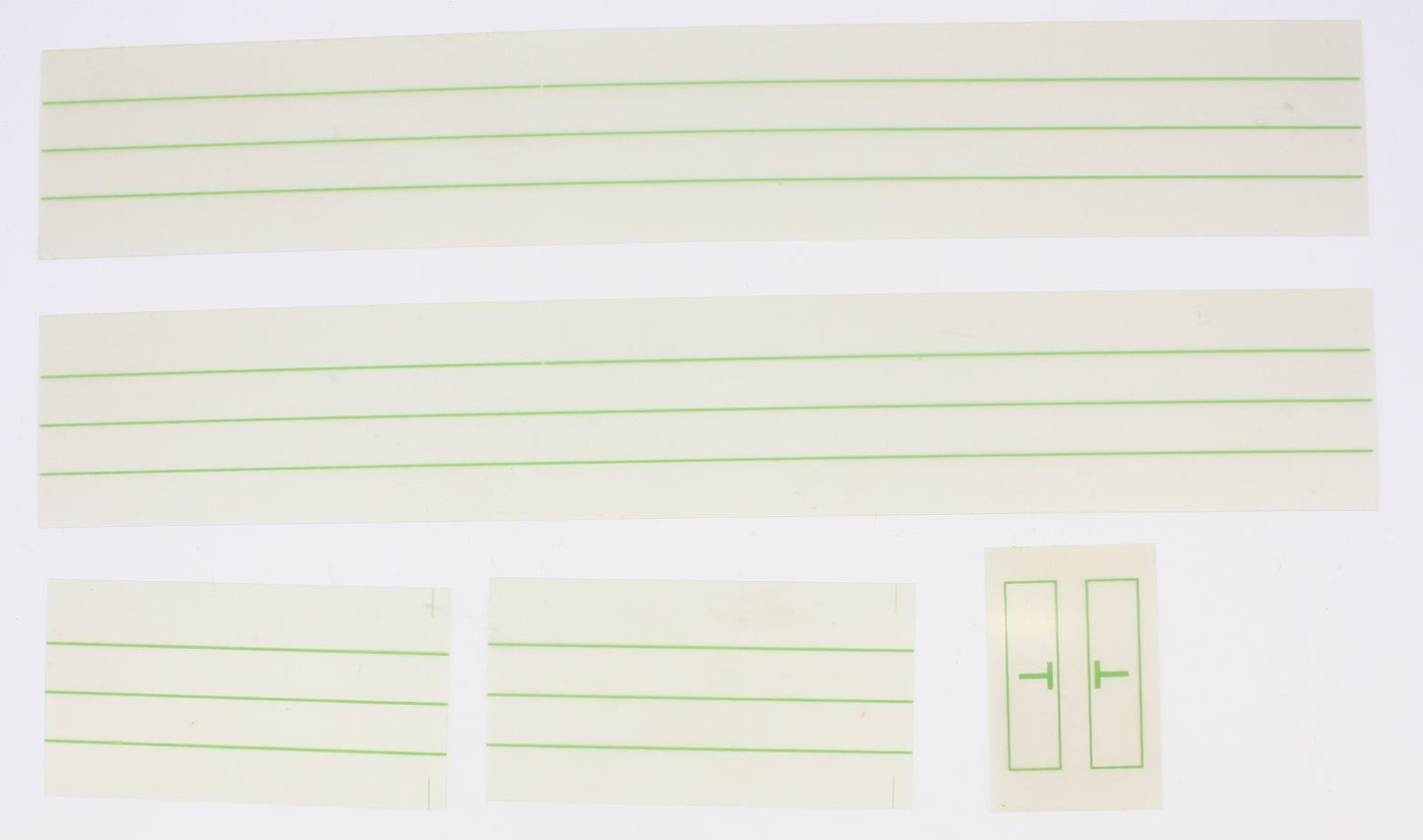 American Flyer 793-799 Green Union Station Window Set (Set of 5)