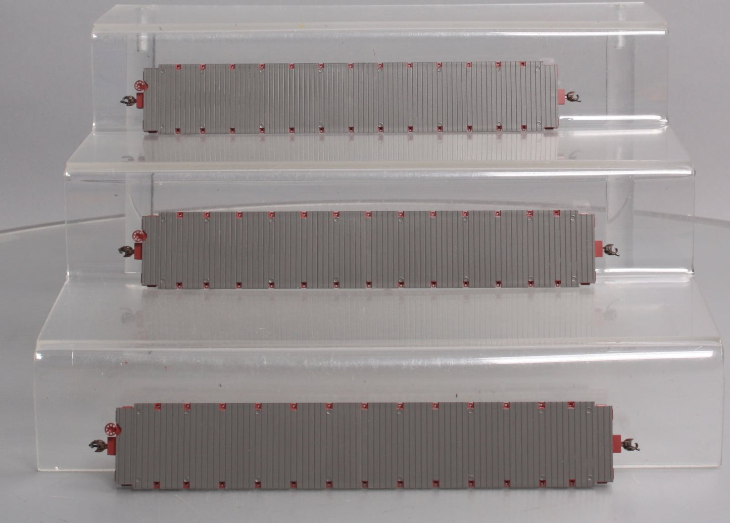 Athearn 97071 HO OTTX/Brown Logo 60' Flat Car Ready-To-Run (Set of 3)