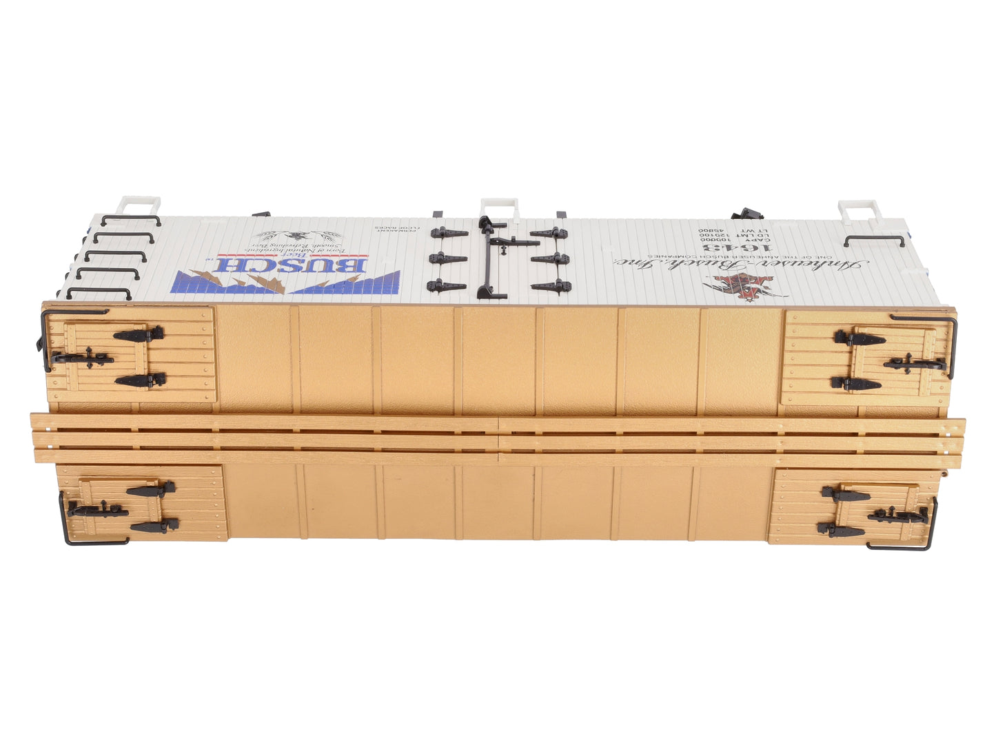 USA Trains R-1643 G Scale Busch Beer Refrigerator Car #1643 LN/Box