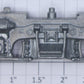 Lionel 600-132X Silver Diesel Truck Side Frame with Three Crimp Studs