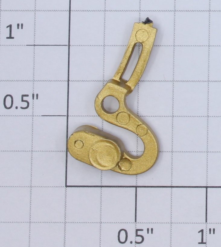 Lionel 8240-74 Right Hand Plastic Docksider Gold Linkage