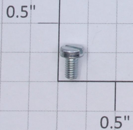 Acme 1216-18 M3-0.5x5mm Steel Cheese Head Slotted Screw