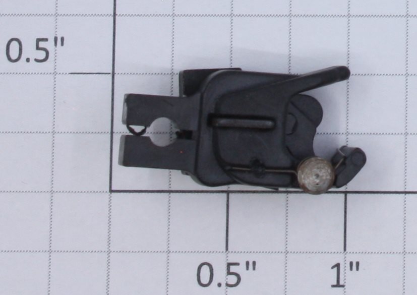 American Flyer XA13C067 S Scale Universal Knuckle Coupler with Hole & Slot