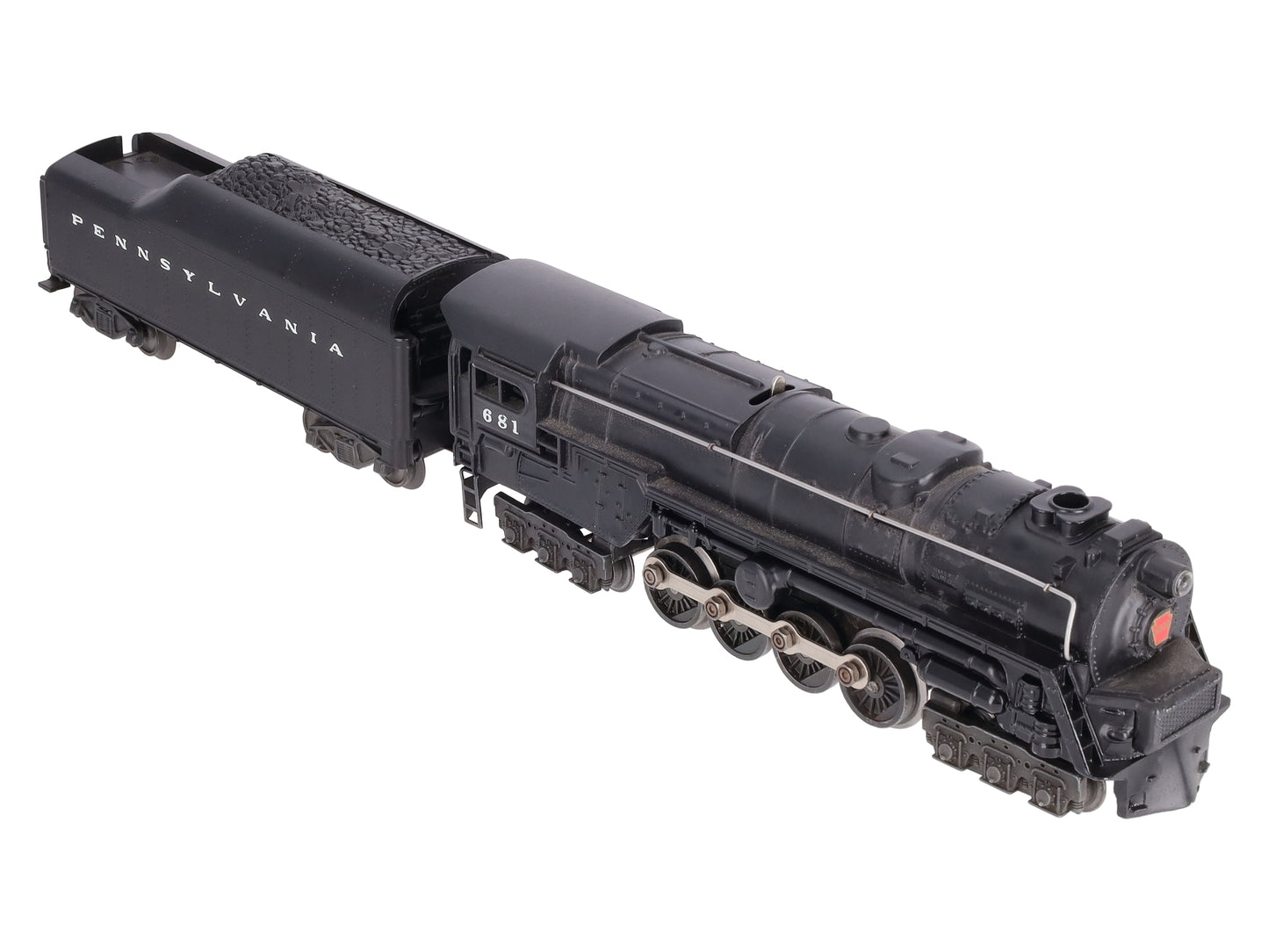 Lionel 681 Vintage O 6-8-6 Die-Cast S2 Steam Turbine Loco with 2046W Tender VG