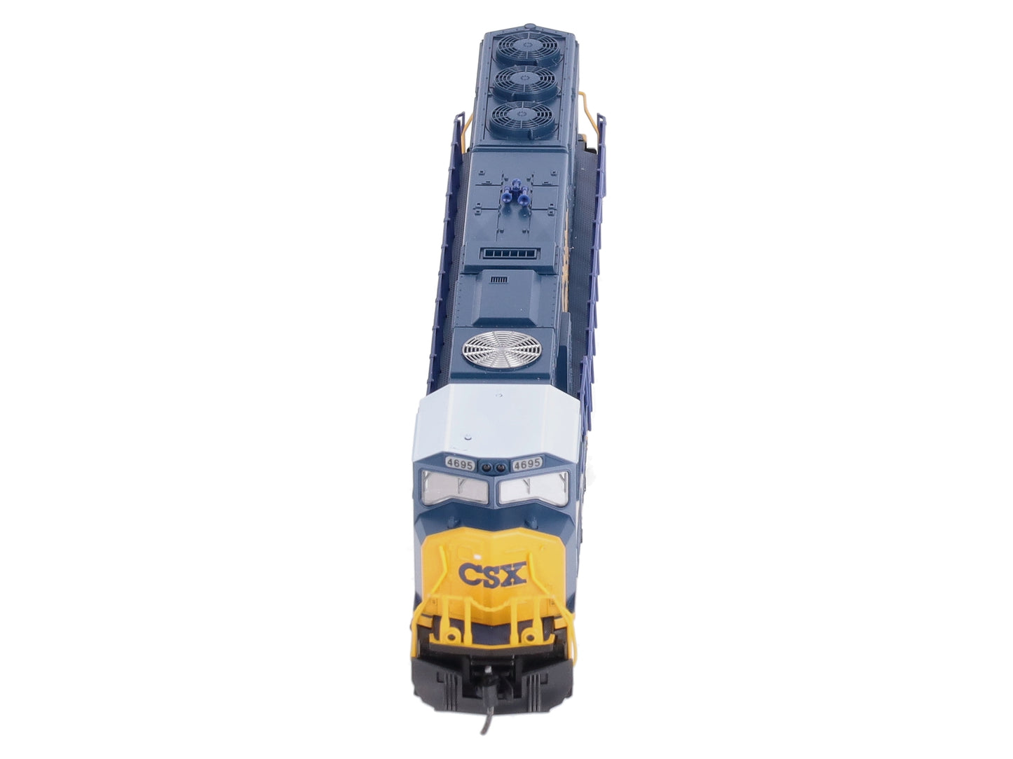 Kato 176-7610 N CSX EMD SD70M Flat Radiator Diesel Locomotive #4695