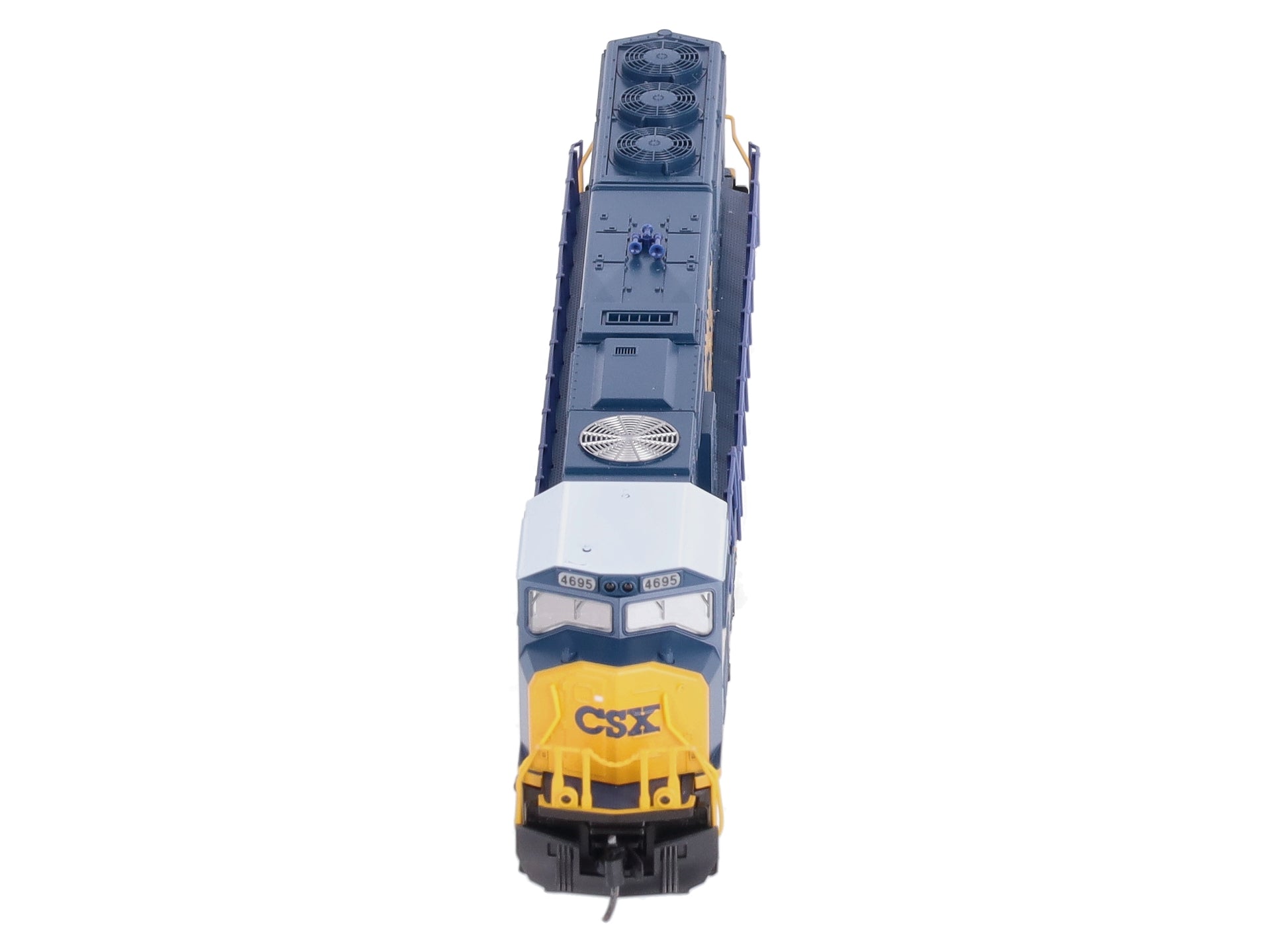 Kato 176-7610 N CSX EMD SD70M Flat Radiator Diesel Locomotive #4695