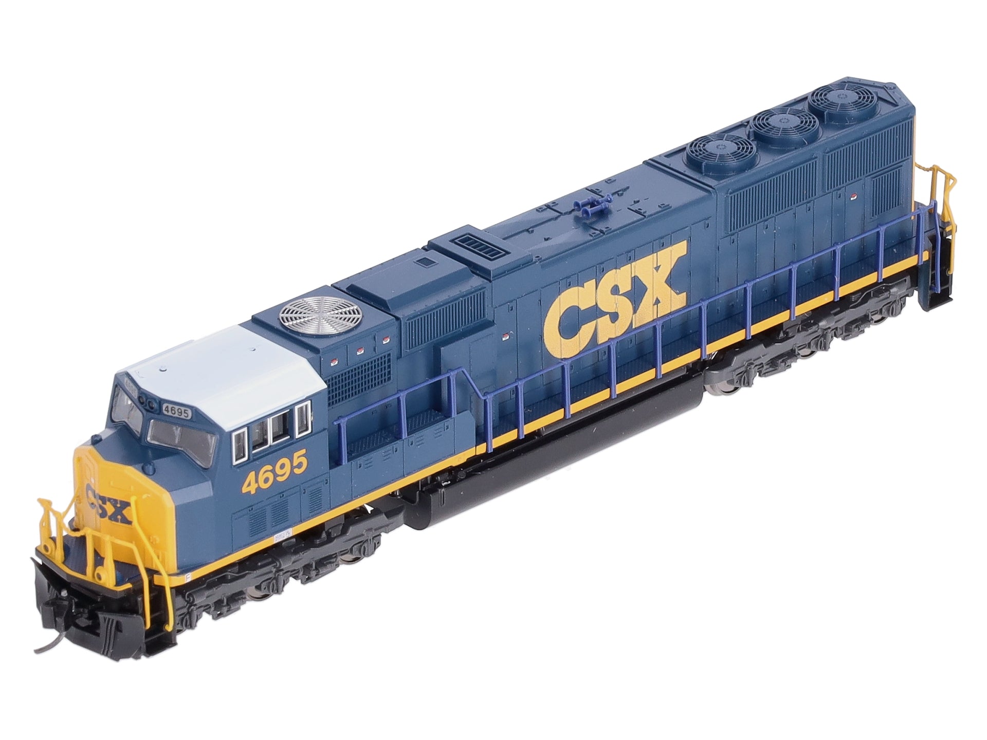 Kato 176-7610 N CSX EMD SD70M Flat Radiator Diesel Locomotive #4695