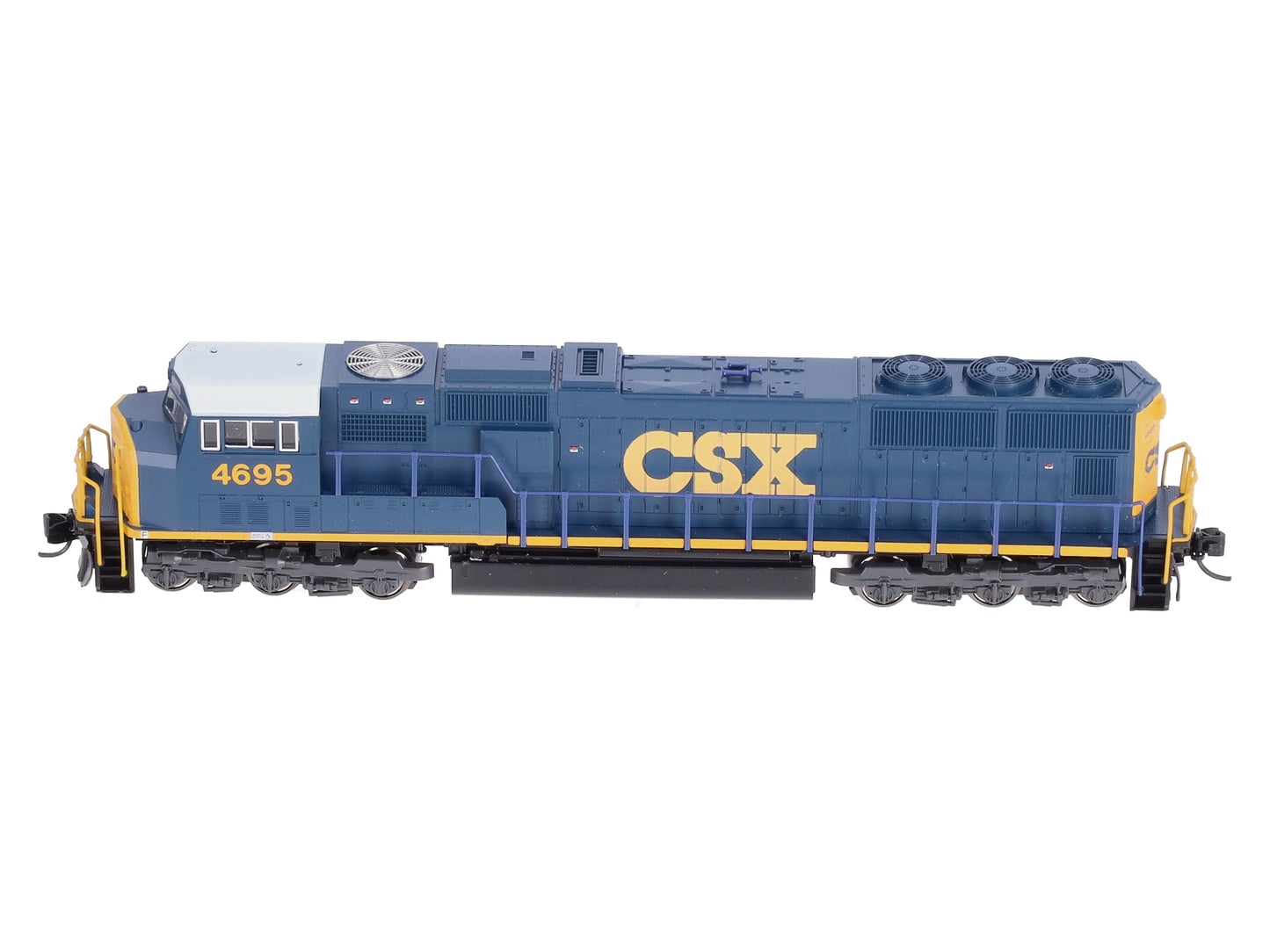 Kato 176-7610 N CSX EMD SD70M Flat Radiator Diesel Locomotive #4695