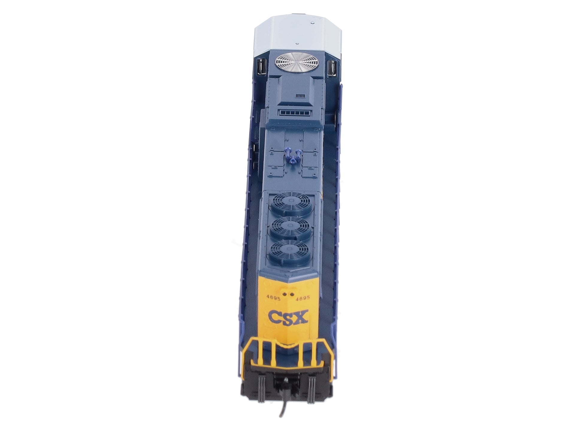 Kato 176-7610 N CSX EMD SD70M Flat Radiator Diesel Locomotive #4695